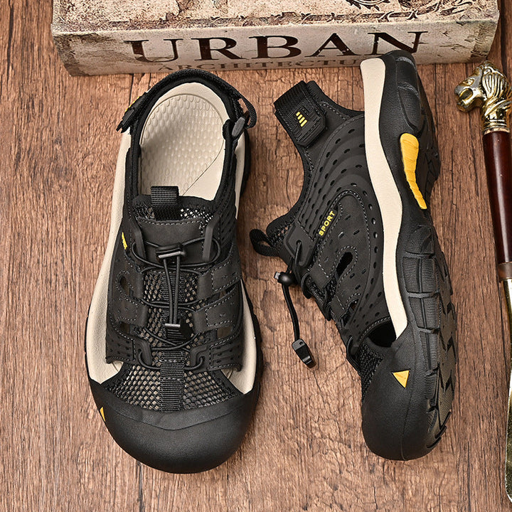 Herren Wassersport-Schuhe mit rutschfester Sohle und atmungsaktivem Obermaterial Drune