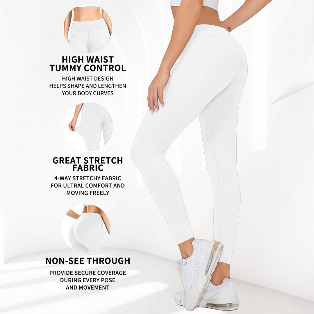 Damen Sportleggins mit hohem Bund und formendem Effekt Drune