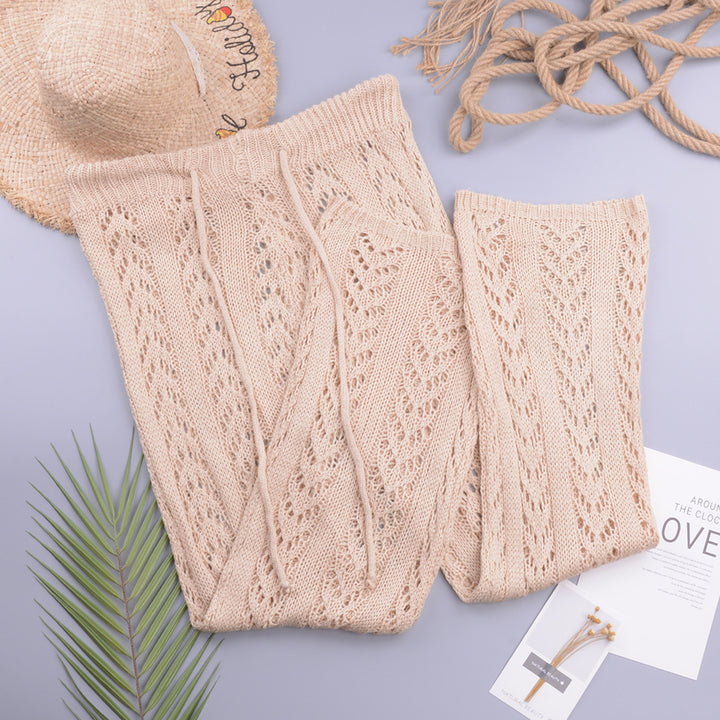 Damen Luftige Strickleggings Drune