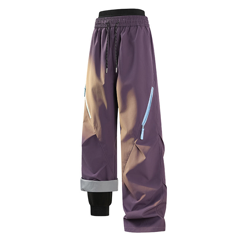 Herren Weite Tech-Cargo-Jogginghose Drune