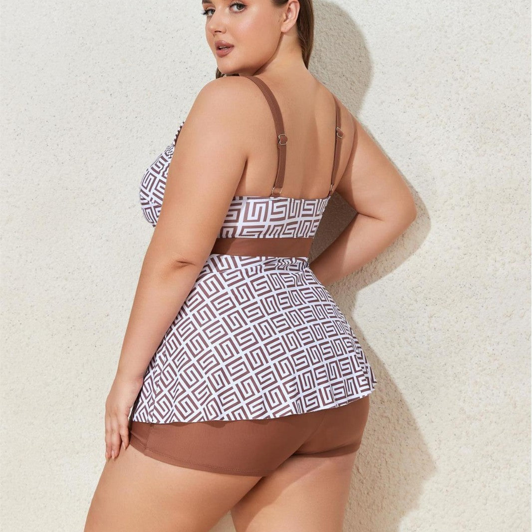 Damen Baderock ergänzender Tankini Drune