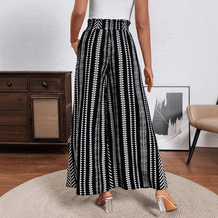 Damen Weit geschnittene elegante Sommerhose Drune