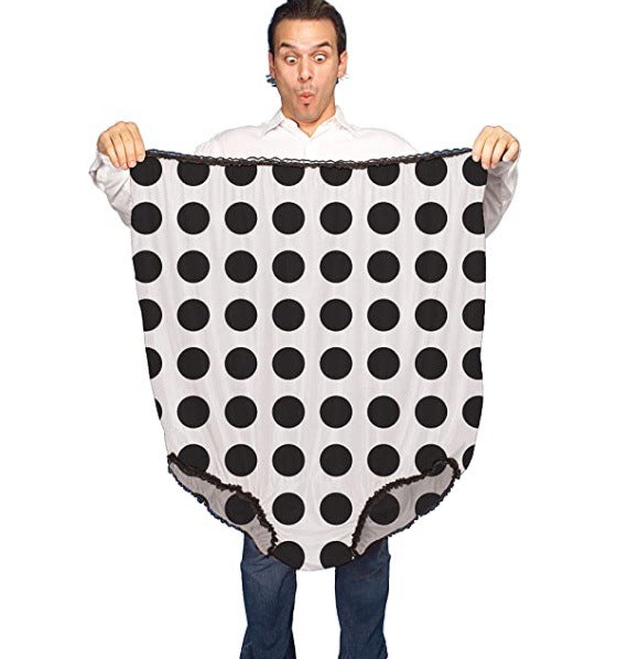 Unisex  übergroßer Satin-Spaßslip mit elastischem Bund Drune