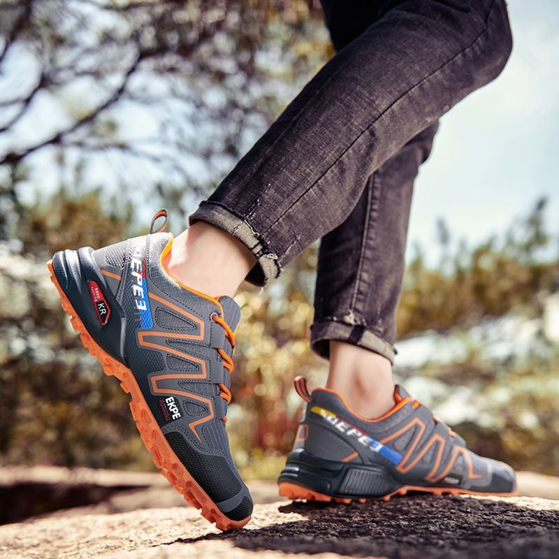 Damen Trail-Laufschuhe mit stoßdämpfender Sohle und atmungsaktivem Obermaterial Drune