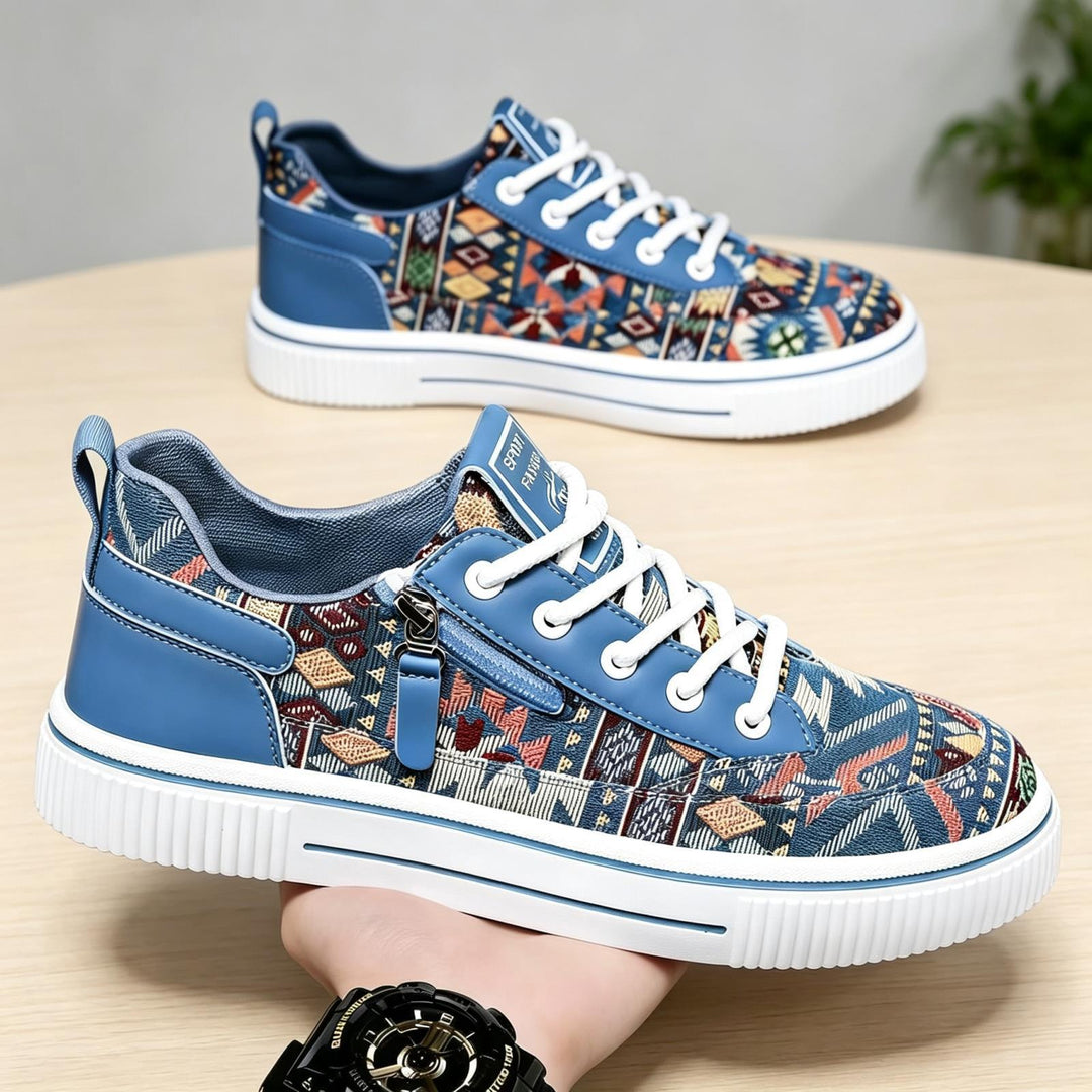 Unisex Freizeit-Sneaker mit modischem Ethno-Muster Drune