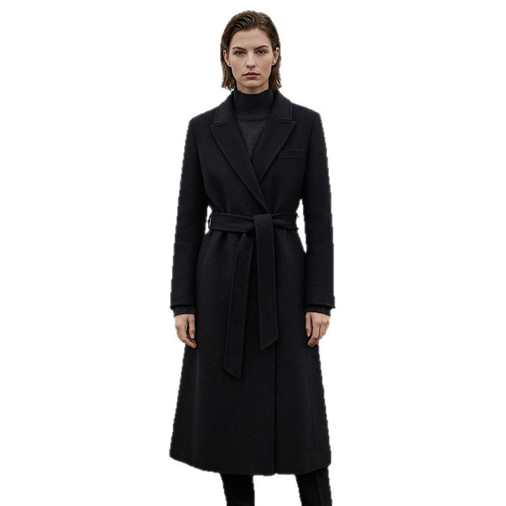 Damen Stilvoller Wickelmantel Drune