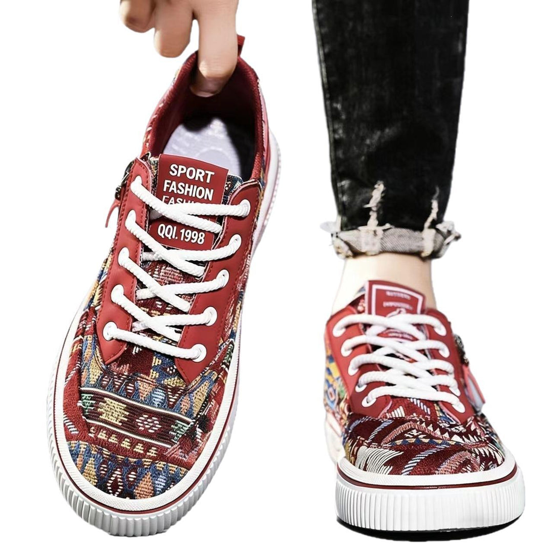 Unisex Freizeit-Sneaker mit modischem Ethno-Muster Drune
