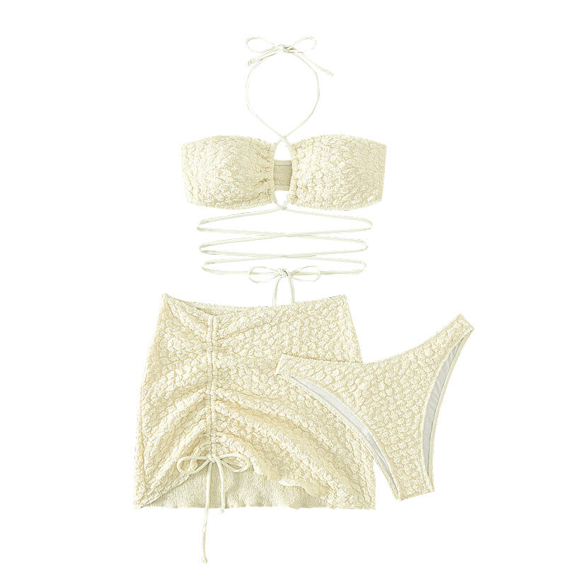 Damen Bikiniset mit raffiniertem Wickeldesign Drune