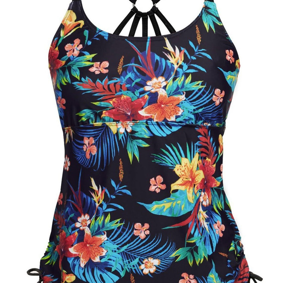 Damen Sportlicher Tankini mit racerback Design Drune