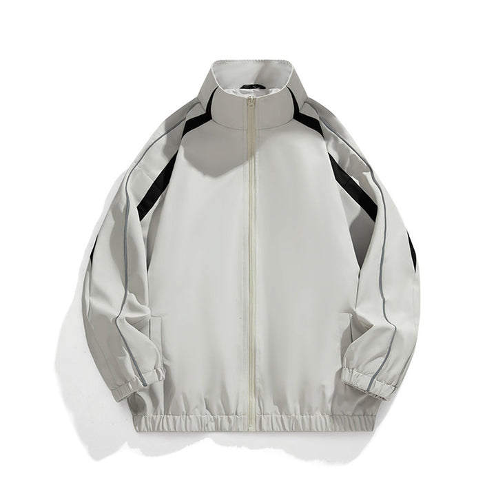 Damen Sportliche Windbreaker-Jacke Drune