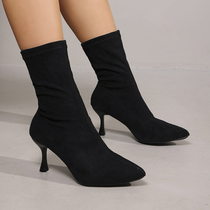 Damen Stiefeletten Drune