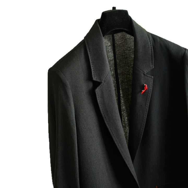 Damen Eleganter Leinenblazer Drune