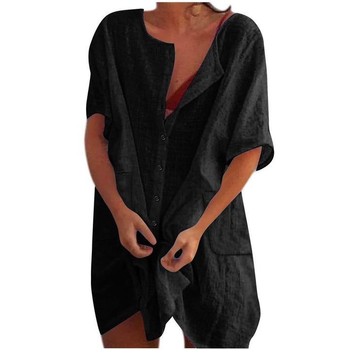Damen lässiges Strandkleid Drune