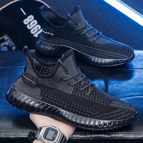 Damen Atmungsaktive Sneaker mit flexiblem Mesh-Obermaterial und stoßdämpfender Sohle Drune