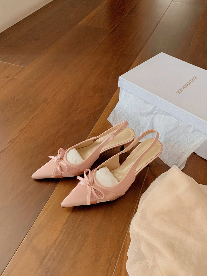 Damen Elegante Slingback Absatzpumps Drune