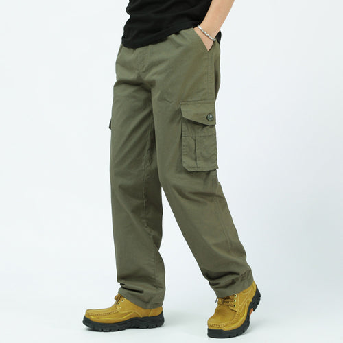 Herren Komfortable Cargo-Hose Drune