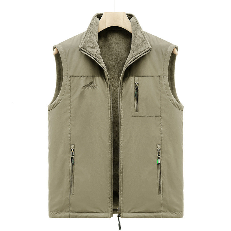 Herren Multifunktionale Fleece-Weste Drune