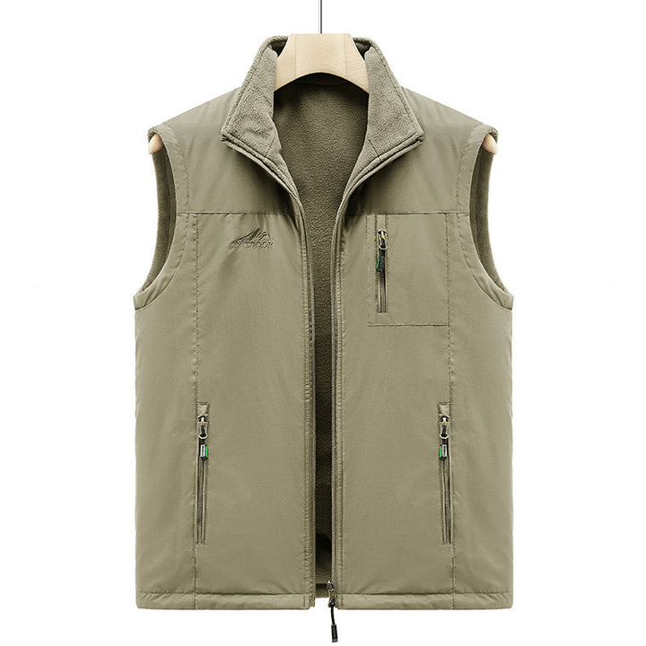 Herren Multifunktionale Fleece-Weste Drune
