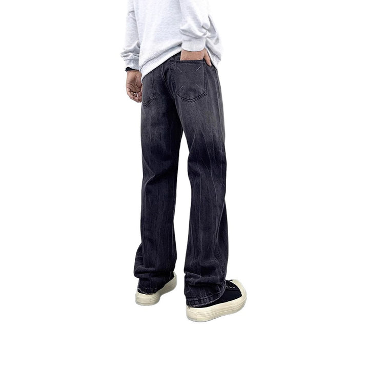 Damen Hochtaillierte Baggy-Jeans Drune