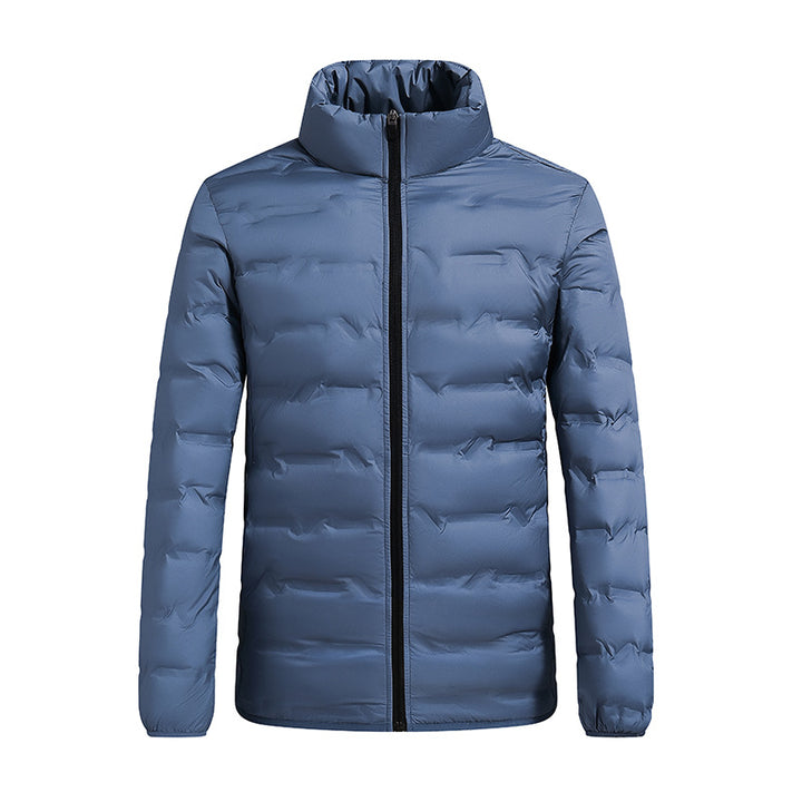 Herren leichte Steppjacke mit thermischer Füllung und Stehkragen Drune