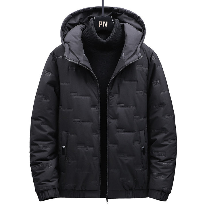 Herren wattierte Kapuzenjacke Drune