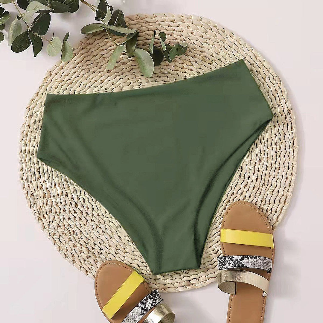 Damen Hochgeschnittener Bikinislip Drune