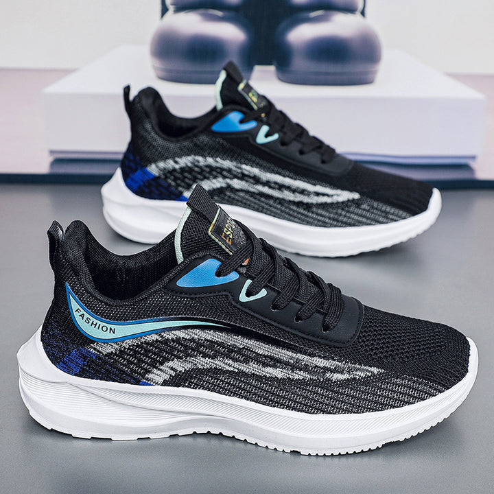 Herren Sportliche Sneaker mit atmungsaktiver Mesh-Oberfläche und dämpfender Sohle Drune
