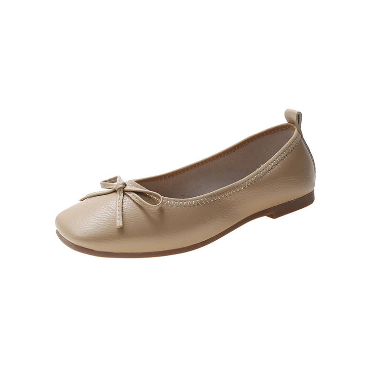 Damen Ballerinas mit süßem Schleifen-Design und komfortabler Sohle Drune