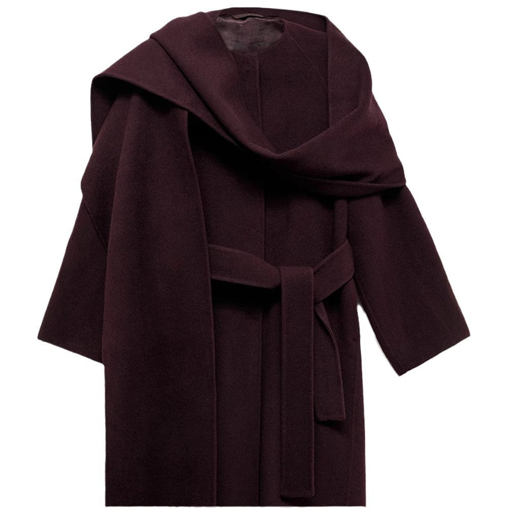 Damen eleganter Überwurf mit asymmetrischem Schnitt Drune