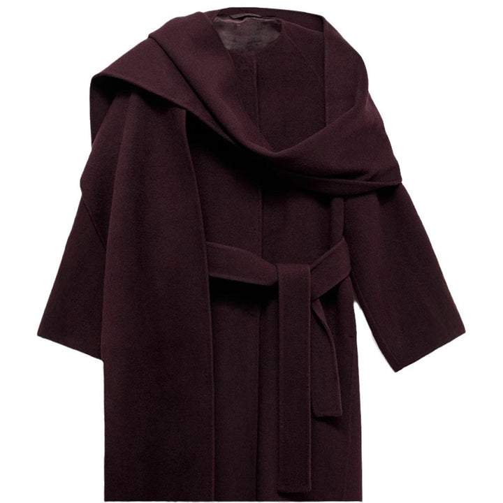 Damen eleganter Überwurf mit asymmetrischem Schnitt Drune