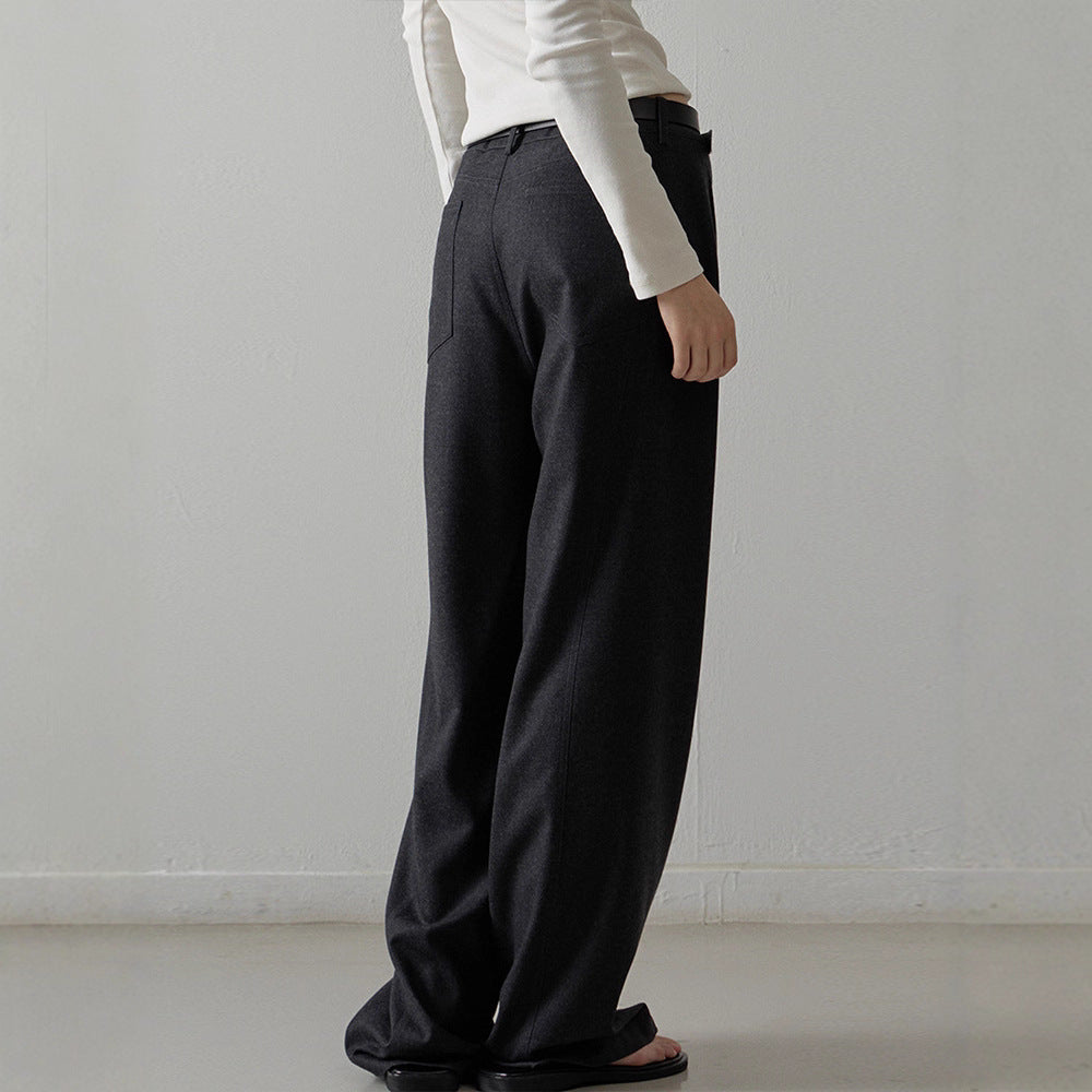 Damen elegante und weite Anzughose Drune