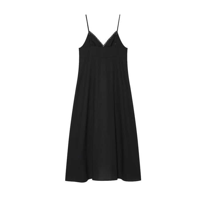 Damen Weite Palazzo‑Hose mit elastischem Spitzenbund und eleganter Bügelfalte Drune
