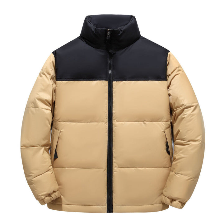 Herren modische und funktionale Steppjacke mit hohem Kragen Drune
