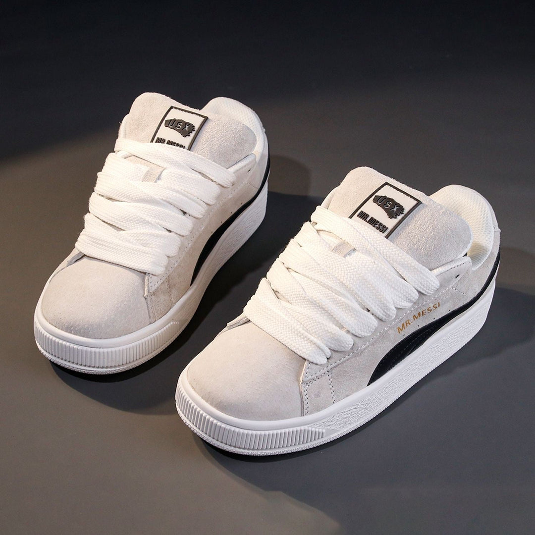 Damen Sneaker aus hochwertigem Wildleder mit ausgezeichneter Dämpfung Drune