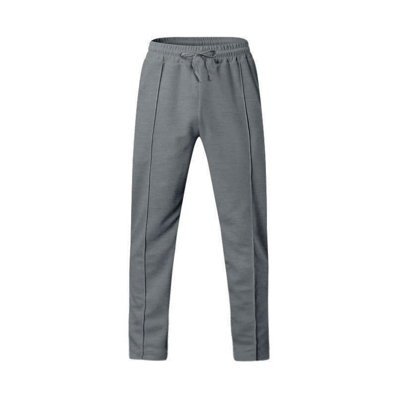 Herren nan sportliche Jogginghose mit elastischem Bund und vorderer Mittelnaht Drune