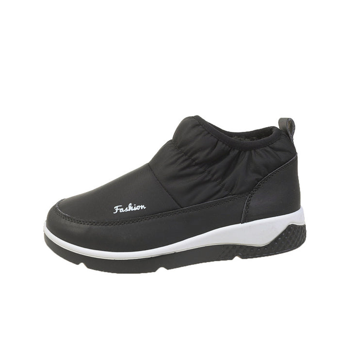 Damen Gepolsterte Slip-On Winter-Booties mit Keilsohle Drune