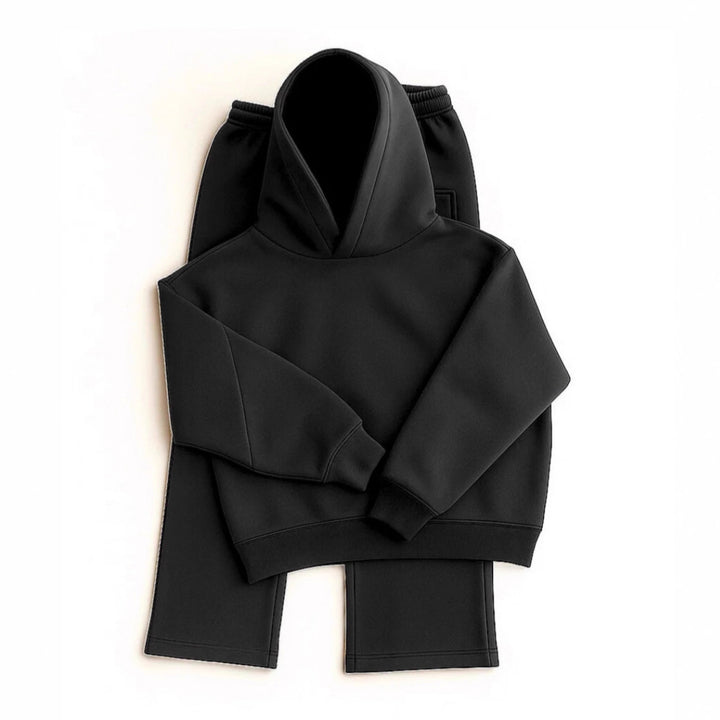 Damen Sportliches Hoodie-Set