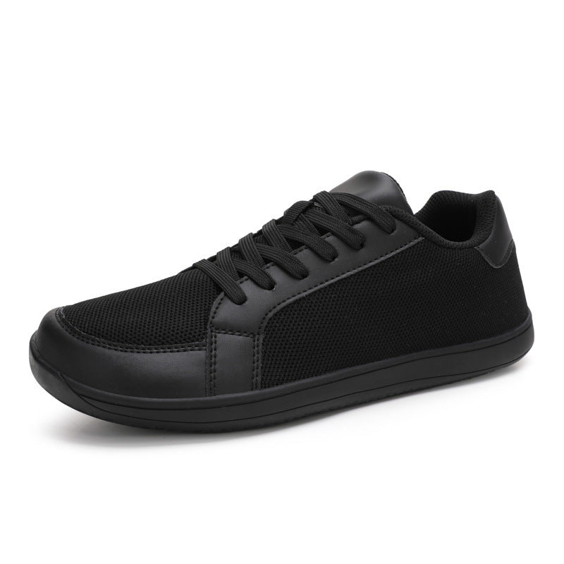 Herren nan urbaner City-Sneaker mit nahtlosem Mesh- und Kunstledermix, gedämpfter EVA-Sohle und gepolsterter Fersenstütze Drune