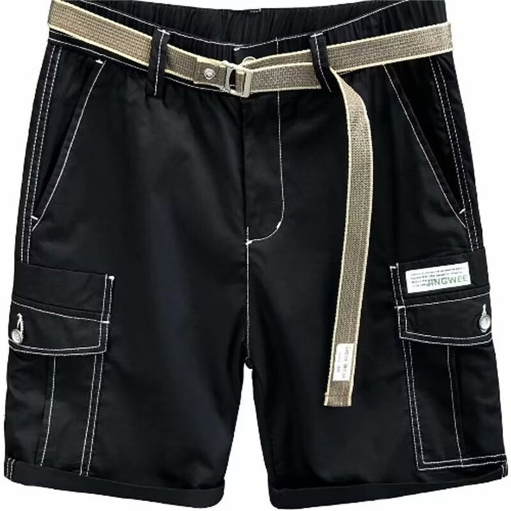 Herren Cargo-Shorts mit praktischen Seitentaschen und verstellbarem Bund Drune