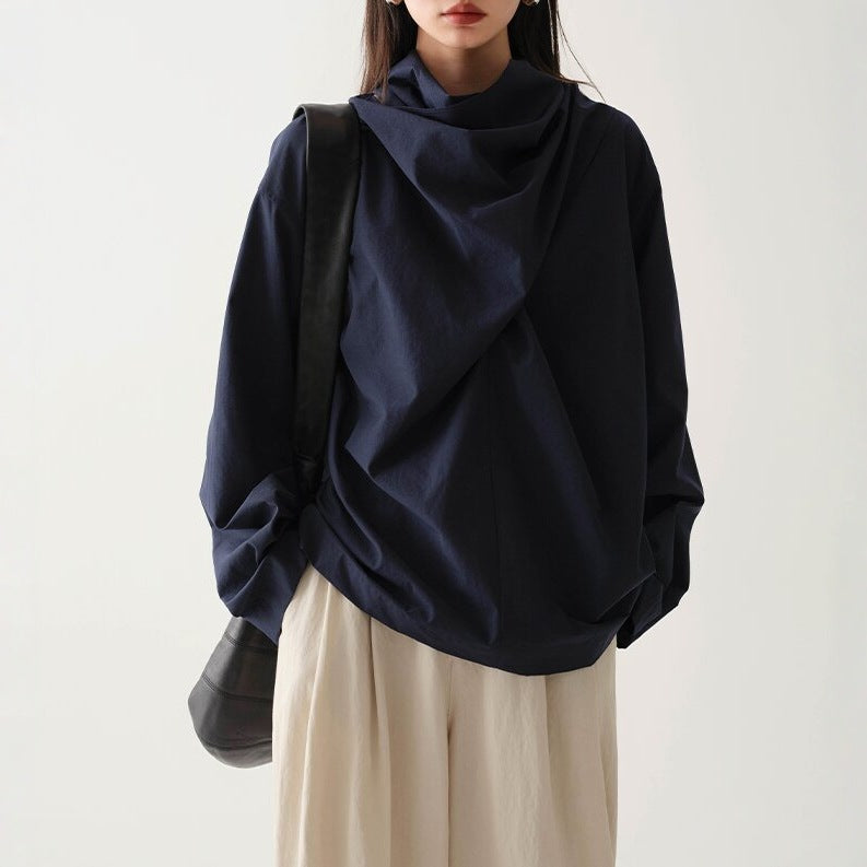 Damen Innovative Oversized Bluse Drune