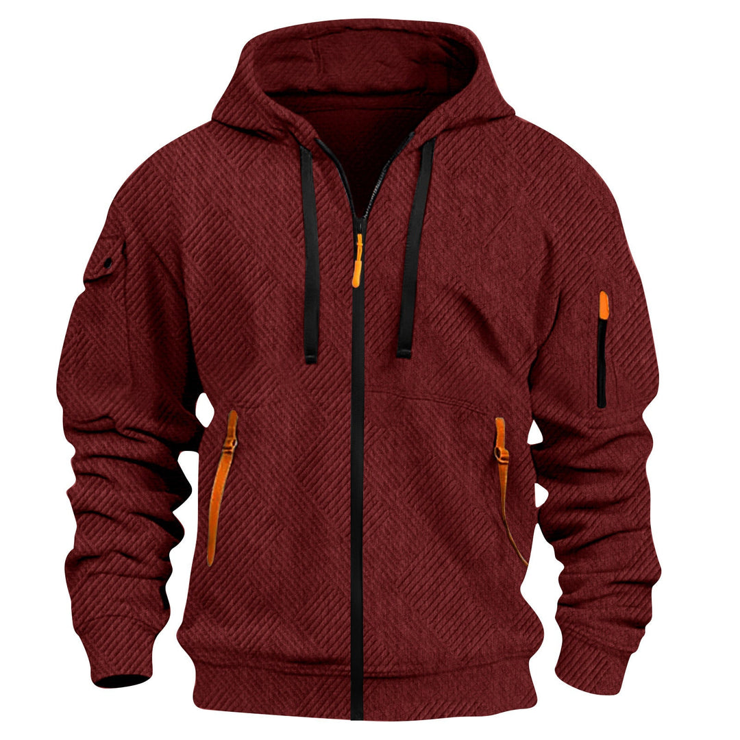 Herren Fleecejacke mit praktischen Taschen Drune