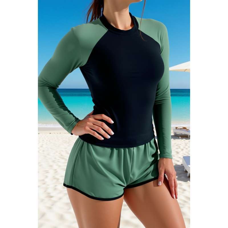 Damen Surfer-Langarmshirt Drune