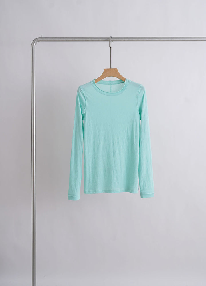 Damen Langarmshirt aus hochwertigem Baumwollmix Drune