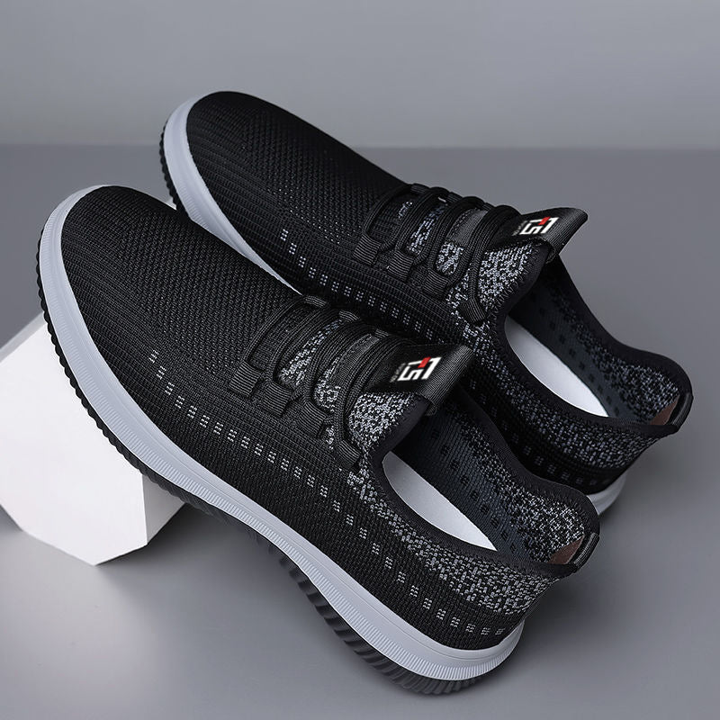 Herren Leichter gestrickter Performance-Sneaker mit sockenhaftem Schaft und flexibler Grip-Sohle Drune