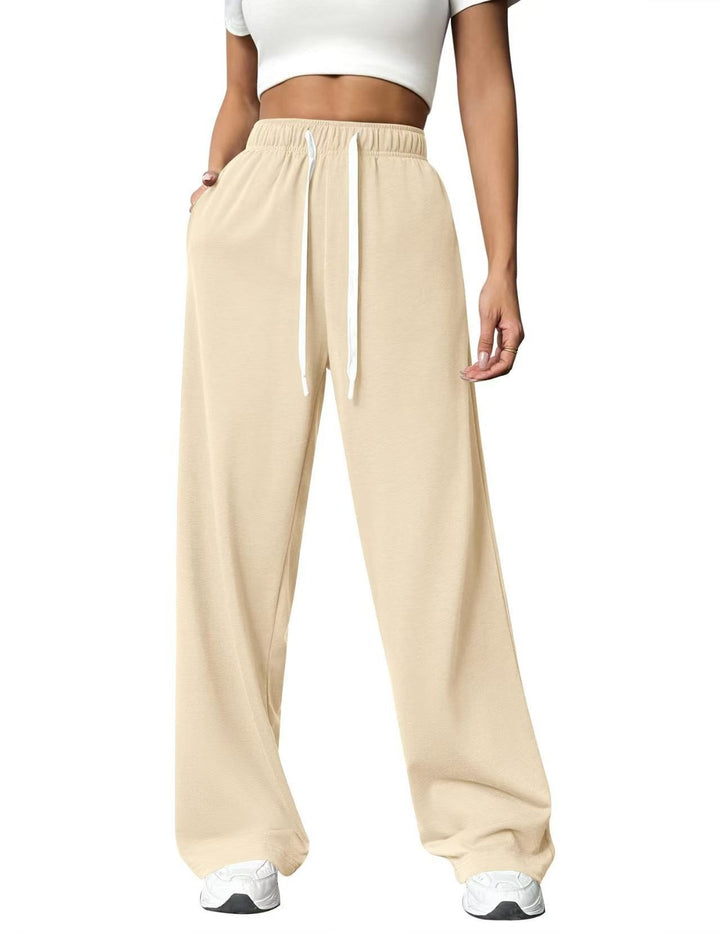 Damen nan gemütliches Lounge-Jogginganzug-Set mit Oversize-Hoodie und elastischer High-Waist Jogginghose Drune