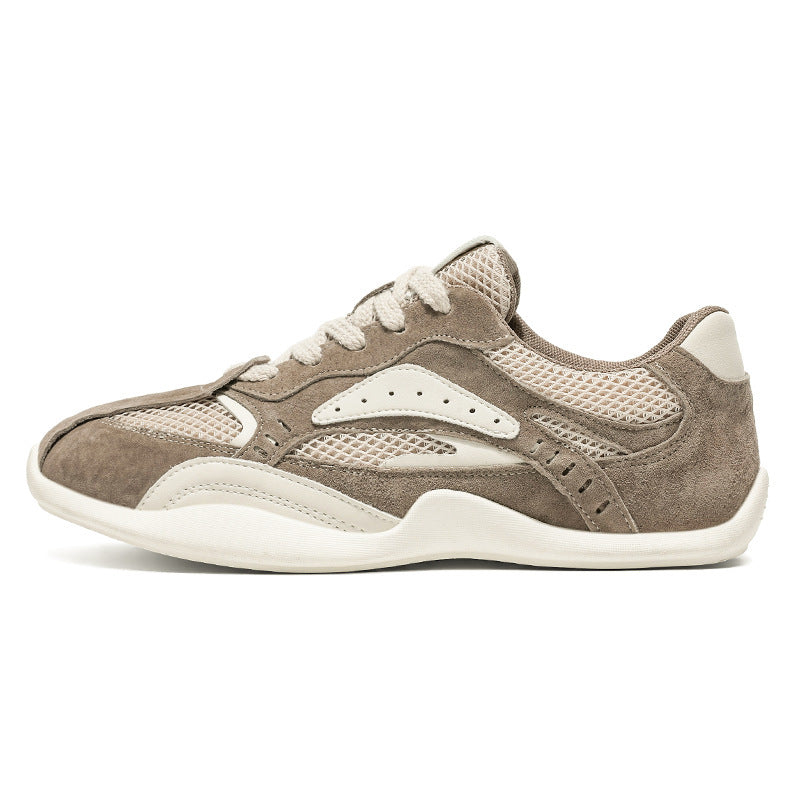 Herren Wildleder-Mesh Casual-Sneaker mit ergonomischer Komfortsohle Drune