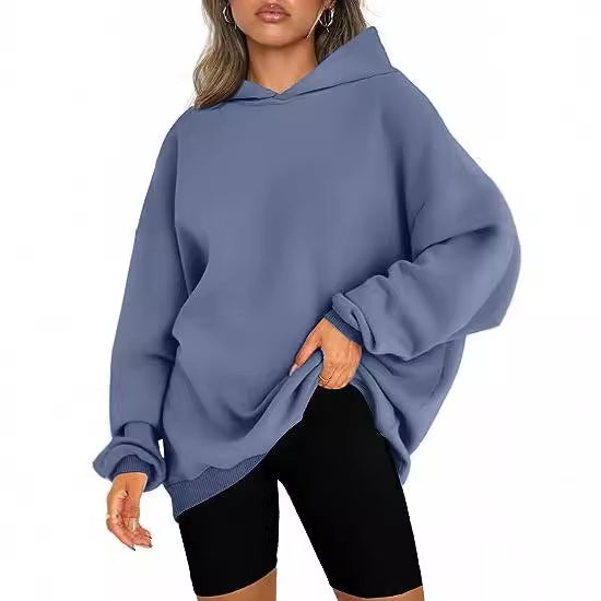 Damen Oversized Kapuzenpullover Drune