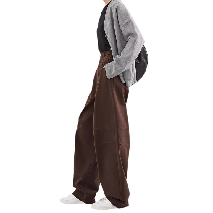 Damen Elegante und Bequeme weite Hosen Drune