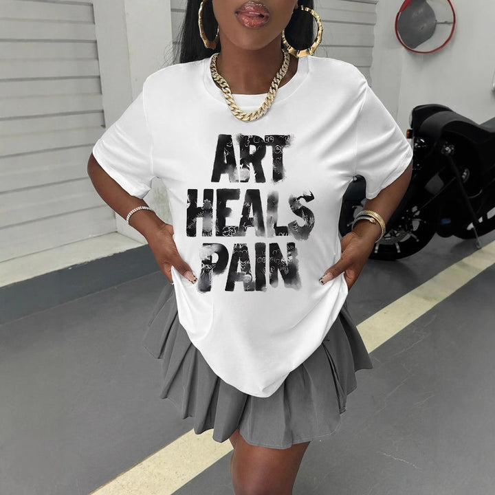 Damen T-Shirt mit kreativem grafischen Spruch Drune