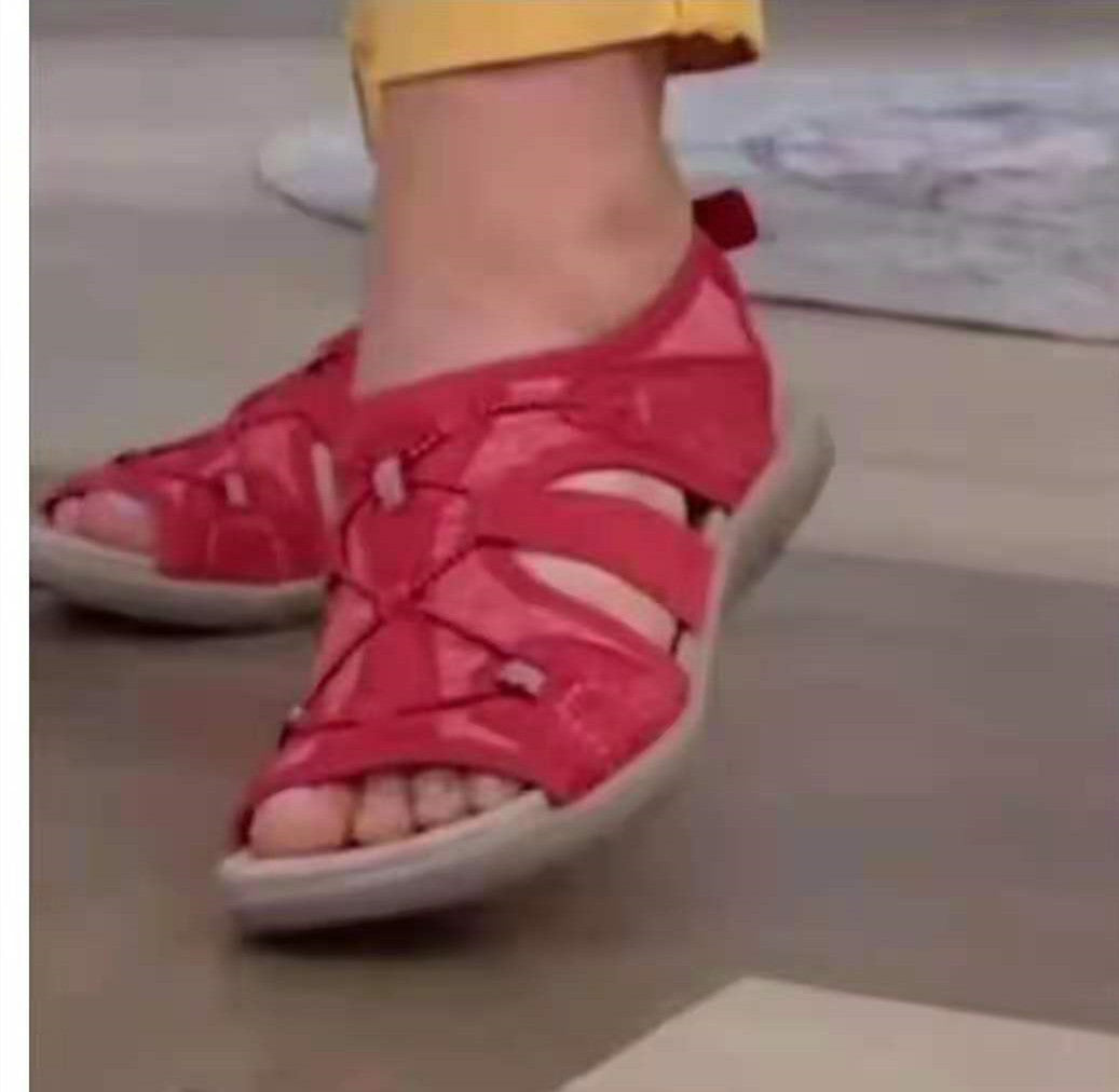 Damen Sportliche Sandalen mit verstellbarem Riemendesign und fachgerechter Dämpfung Drune